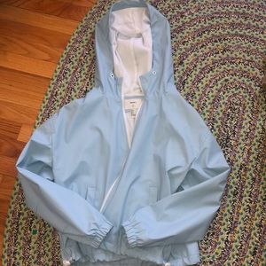 Blue Rain Jacket